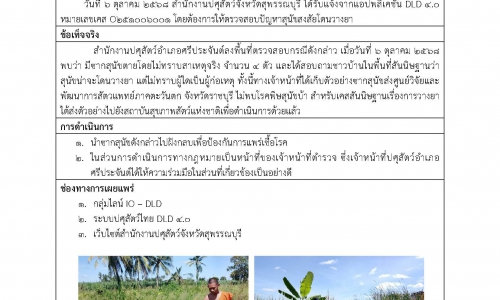 ตรวจสอบปัญหาสุนัขสงสัยโดนวางยา