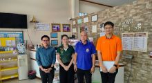 ปศุสัตว์สุพรรณฯ ลงพื้นที่ตรวจสถานพยาบาลสัตว์ ในพื้นที่ ต.สองพี่น้อง อ.สองพี่น้อง