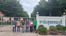ปศุสัตว์สุพรรณฯ ตรวจรับรองฟาร์มสุกรปลอดโรคอหิวาต์แอฟริกาในสุกร ในพื้นที่ ต.จรเข้สามพัน อ.อู่ทอง