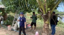 ตรวจประเมินฟาร์มที่มีระบบการป้องกันโรคและการเลี้ยงสัตว์ที่เหมาะสม (GFM) ชนิดไก่พื้นเมือง ในพื้นที่ ต.บ่อสุพรรณ อ.สองพี่น้อง