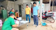 ตรวจต่ออายุมาตรฐานฟาร์มสุกร (GAP) ในพื้นที่ ต.ทัพหลวง อ.หนองหญ้าไซ